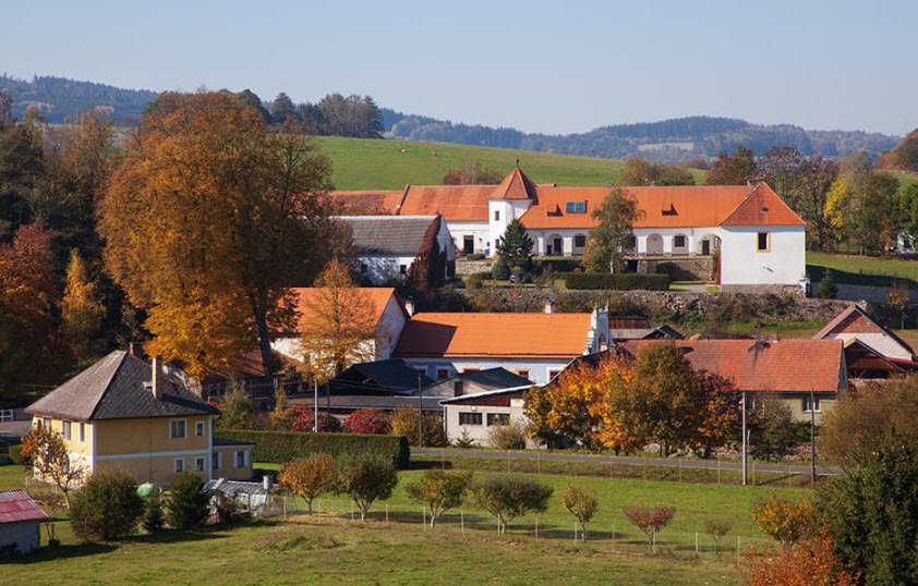Zámek Ujčín, Kolinec, Czech Republic (Czechia)